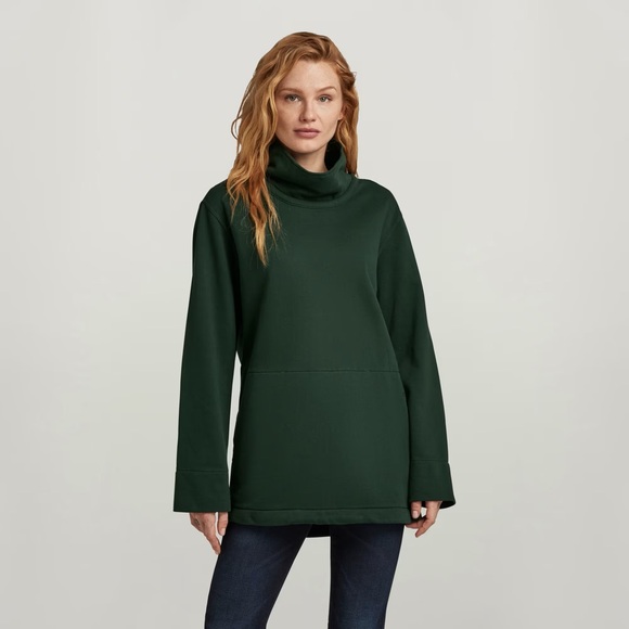 NWT - G-STAR RAW Women's Mock Stencil Gaphic Sweater - Picture 1 of 6